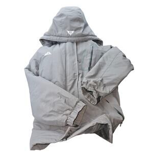 Calvin Klein Latest Vogue Weather Gear Winter Ski Jacket Women's Medium Gray